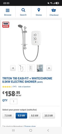 Electric shower