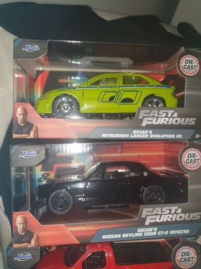4 fast and furious models for sale.. Ford Nissan evo