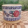 Beautiful Nicholas Mosse Small Straight-Sided Circular Pot/Bowl in the Popular but Discontinued "Kilfane Rose" Pattern, Circa 1996-2004 Image 7
