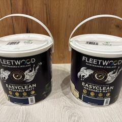 Fleetwood washable matt paint (2 x 2,5 litres)