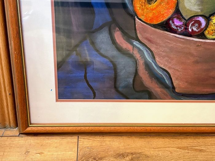 Still Life mixed media painting