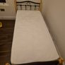 Single bed with mattress Image 2