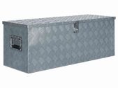 Aluminium Box 110.5x38.5x40 cm Silver