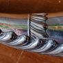 Impressive horn handled sterling silver crumbscoop Image 5