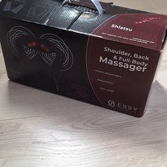 Shoulder, back & full body massager with free neck hot water bottle.