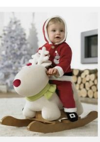 New Mamas and Papas Reindeer Rocker