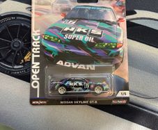 Hot wheels Nissan Skyline GTR HKS open track