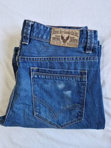 Diesel Blue Denim Jeans Waist 32 Leg Lenght 32 100% Cotton