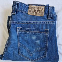 Diesel Blue Denim Jeans Waist 32 Leg Lenght 32 100% Cotton