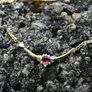 Vintage 1970s Ruby & Diamond Necklace - 18ct Image 10