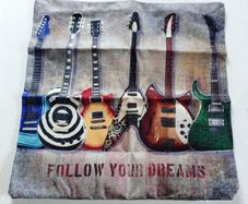 Guitar Cushion Cover (new).