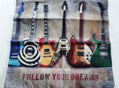 Guitar Cushion Cover (new).