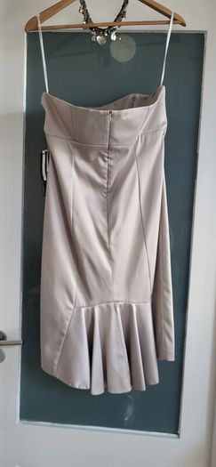 PRIMARK oyster strapless dress Sz 14UK - Bnwt Rrp 25