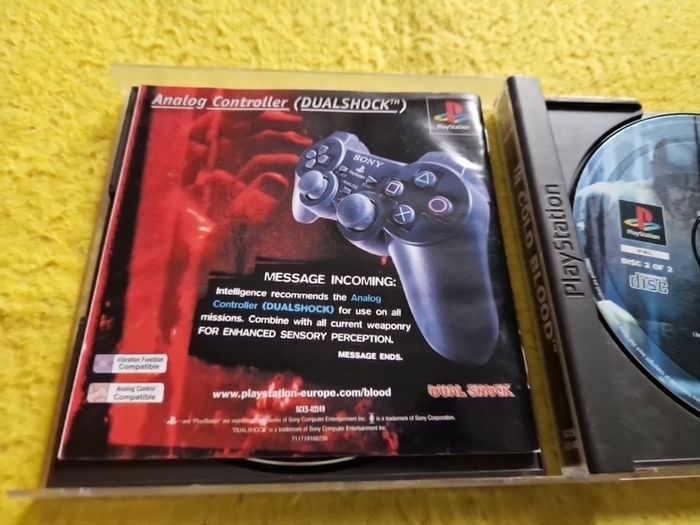 In Cold Blood PlayStation1 Ps1 PlayStation2 Ps2 Games Original