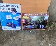 Selection Of Metal signs
