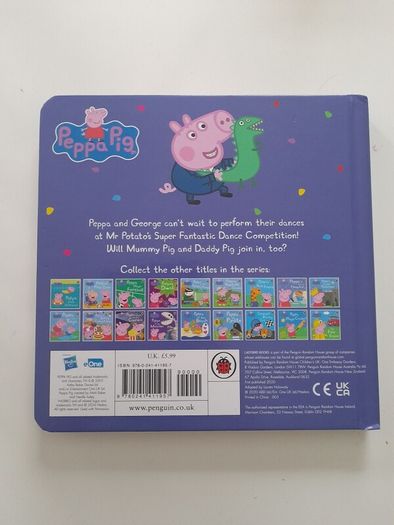 Peppa goes dancing book