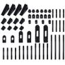 58 Pieces Clamping Set Steel T Slot M12 Image 5