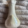 Vintage Belleek Ireland Moore Tulip Vase - 6th Green Mark (1965-1980) Image 2