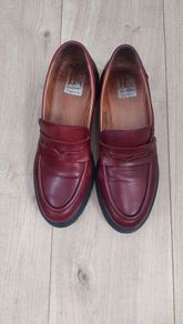 Burgundy Leather Loafers Carl Scarpa