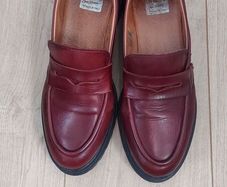 Burgundy Leather Loafers Carl Scarpa
