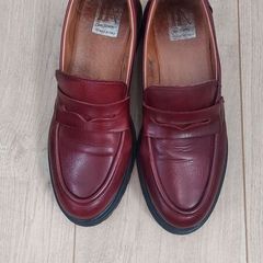 Burgundy Leather Loafers Carl Scarpa
