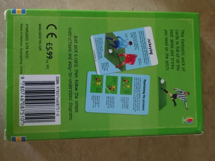 50 football skills cards