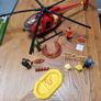 A team helicopter and figures and accessories Image 2