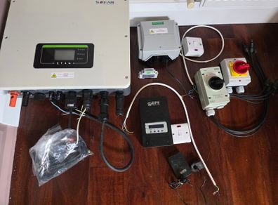 SOFAR HYD 3680-EP 3.68kW Hybrid Solar System + PVDivert - Perfect Working Condition