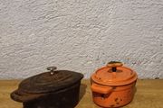 Small Cast Iron Dish with lid