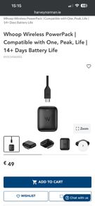Whoop 5.0 Battery Pack