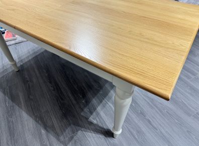 Solid Oak Extending Dining Table, New