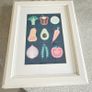 Set of 5 IKEA Framed Kitchen Prints VIRSERUM Frames Image 6