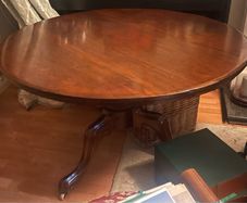 Mahogany table