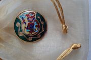 New vintage Tara enamel brooch