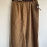 Brendella wool brown belted skirt fully lined size 16 Image 2