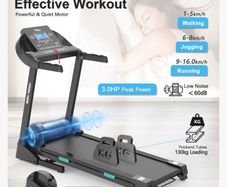 BodyTrain 7001 Motorised Folding Bluetooth Treadmill