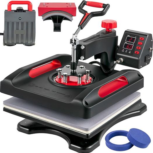 Professional 5-in-1 Heat Press Transfer Machine