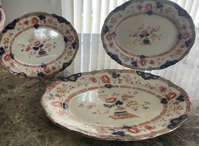 Large Oval pekin platters