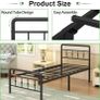 Single Bed Frame 3ft with Headboard and Footboard Image 7
