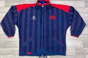 Ultra Rare Vintage 90s Umbro Blackrock College RFC Rugby Jacket Mens XL