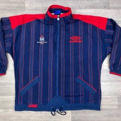 Ultra Rare Vintage 90s Umbro Blackrock College RFC Rugby Jacket Mens XL