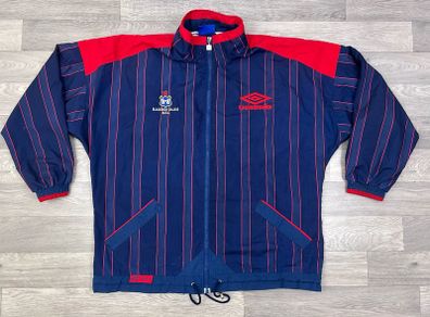 Ultra Rare Vintage 90s Umbro Blackrock College RFC Rugby Jacket Mens XL