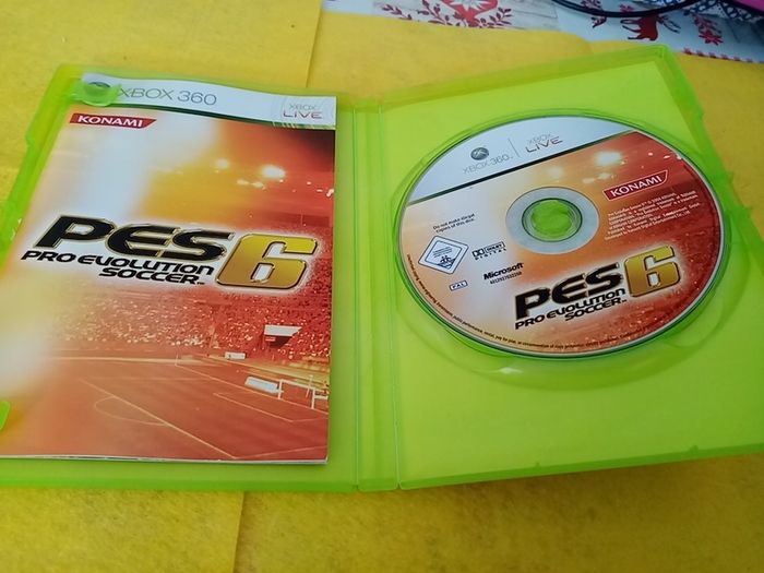 PES 6 Pro Evolution Soccer Xbox 360 Games Original
