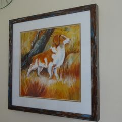 Acrylic Painting Jack Russell by local artist