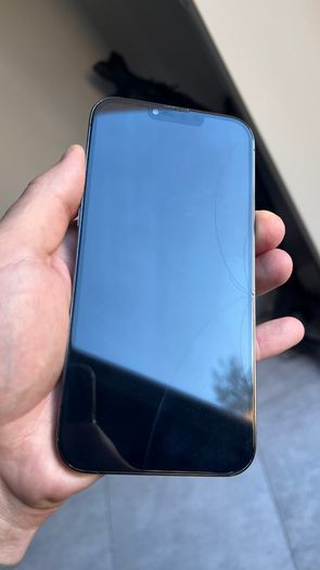 iPhone 13 Pro Max 512GB - Mint Frame & Body (Cracked Screen / Unlocked)