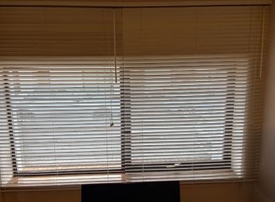 2 Ikea Blinds 120cm wide x155 drop