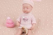 Reborn Doll Mini Full Body Silicone Reborn Baby Doll Newborn Baby Doll Real Baby Doll Handmade Soft Baby Doll