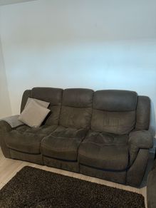 Grey 3 seater + 2 seater sofa