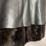 Italian  leather skirt Image 5