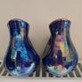 Blue / purple lustre ware Vases Image 4